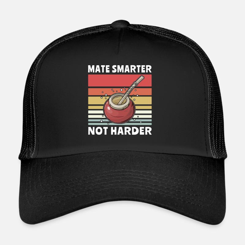 Buveurs de thé Yerba mate Casquette trucker 
