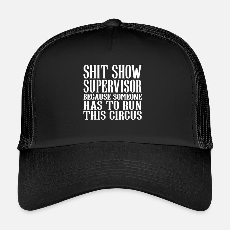Lustiger Vorgesetzten-Chaos-Witz Trucker Cap
