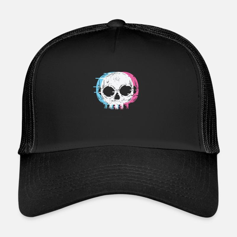 Skull Style gothique Casquette trucker 