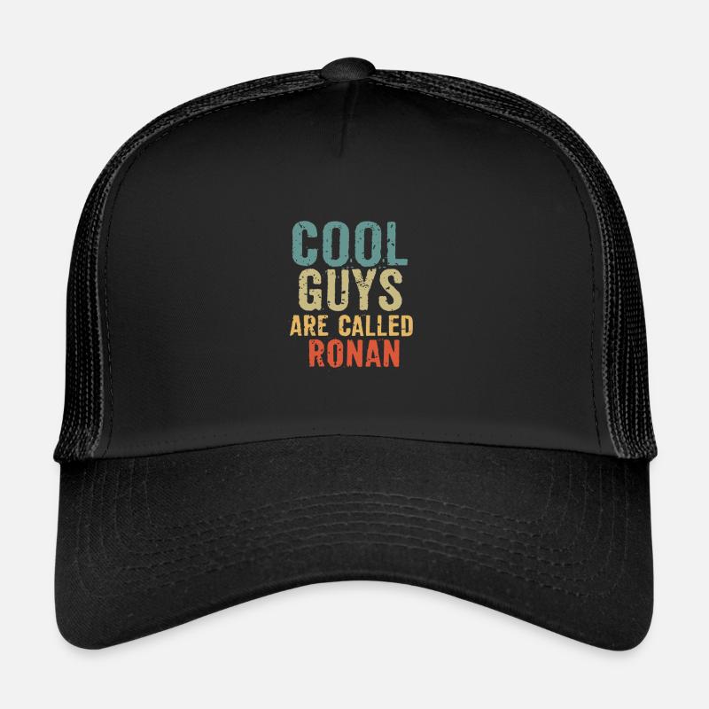 Les gars cool s’appellent Ronan Casquette trucker 
