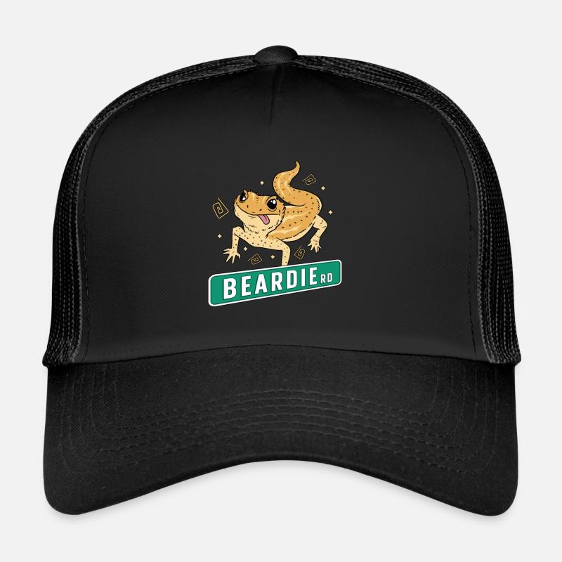 Bearded Dragon Beardie Reptile Owner Lizard Lover Casquette trucker 