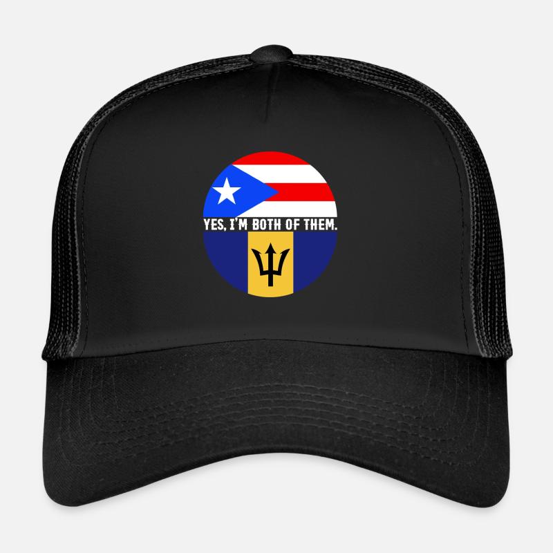 Barbados flag Barbadian bayan Trucker Cap