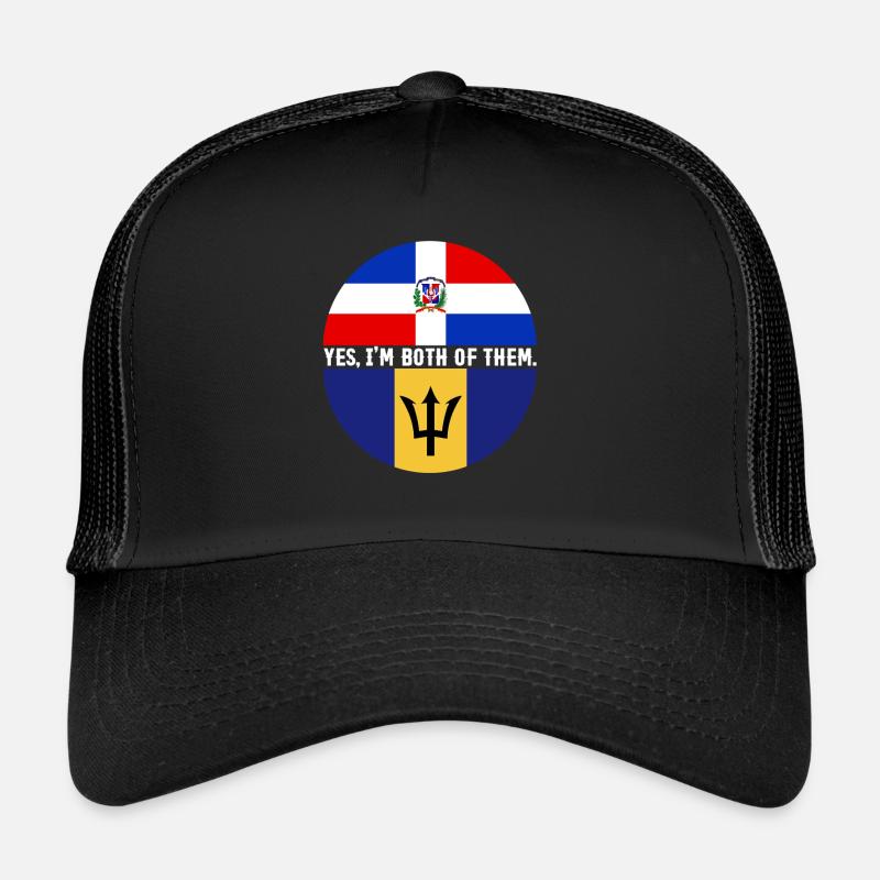 Barbados flag Barbadian bayan Trucker Cap