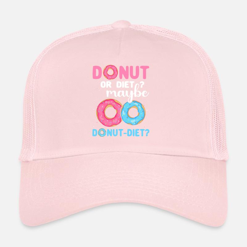 Donut Diet Doughnuts Trucker Cap