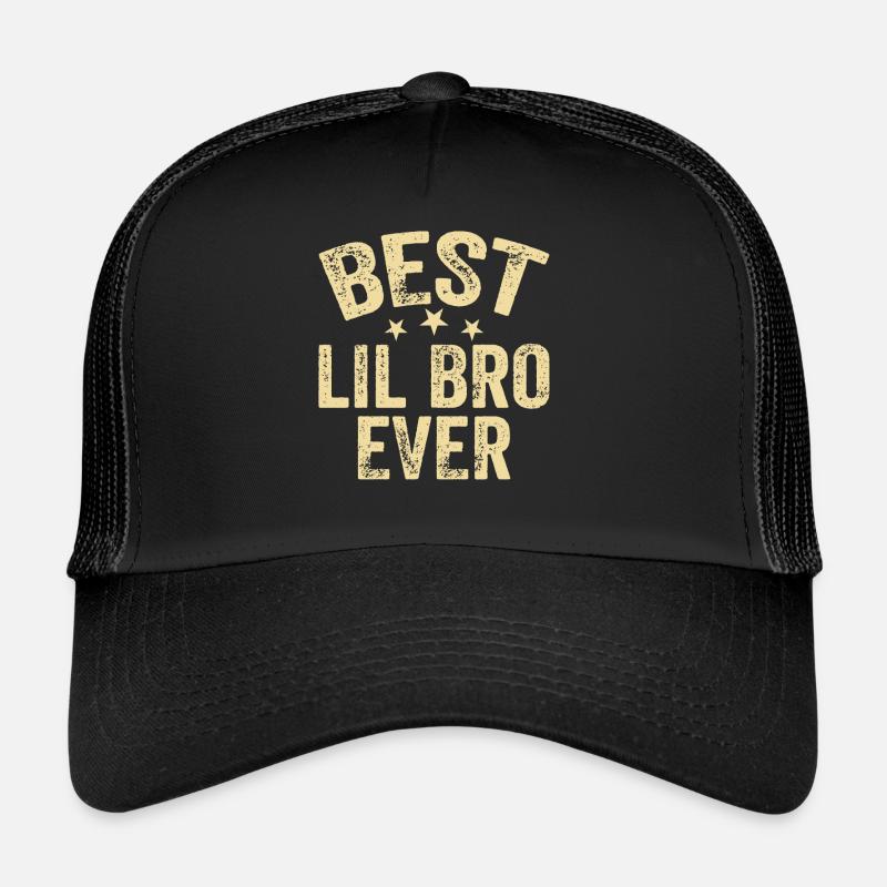 Bester Kleiner Bruder - Trucker Cap - Schwarz/Schwarz