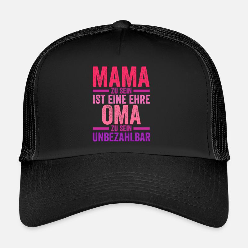 Mutter Großmutter Mama Oma Trucker Cap