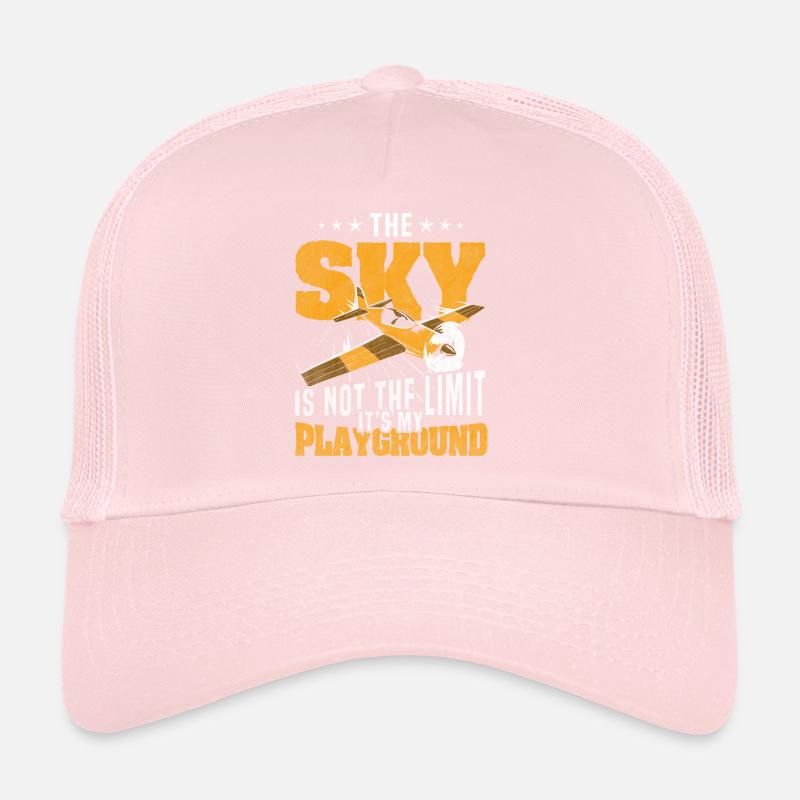 Sky Is Not The Limit Its My Playground Model Trucker Cap