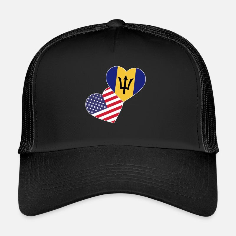 Drapeau de la Barbade Bayan barbadien Casquette trucker 