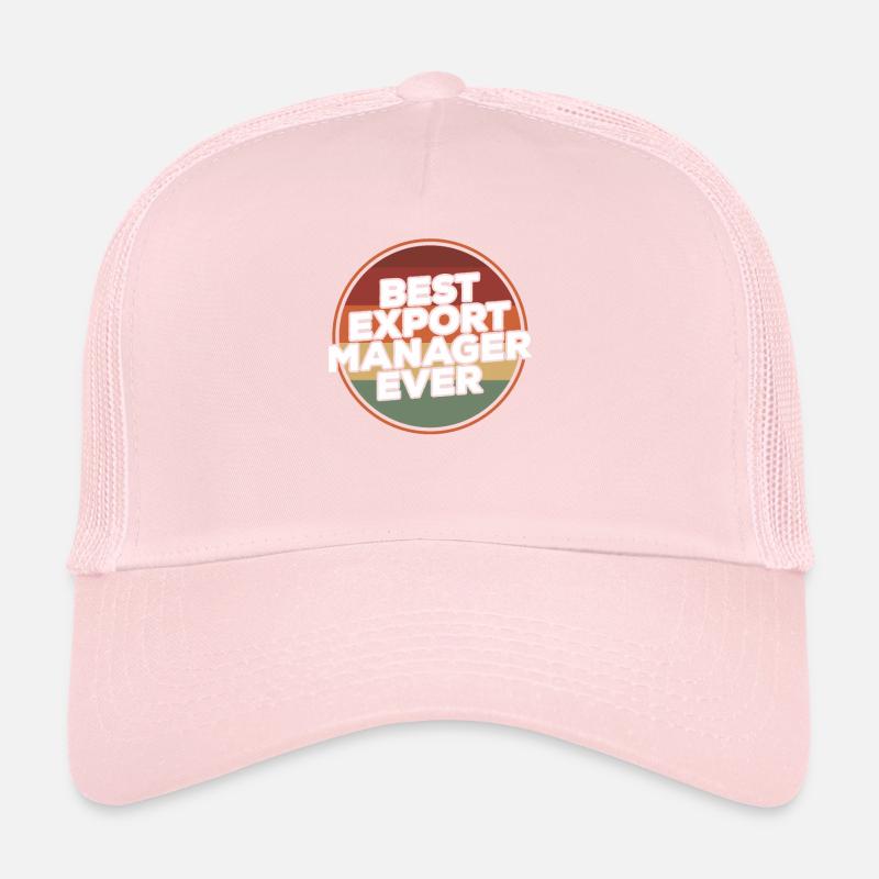 Vintage Best Export Manager de tous les temps Casquette trucker 