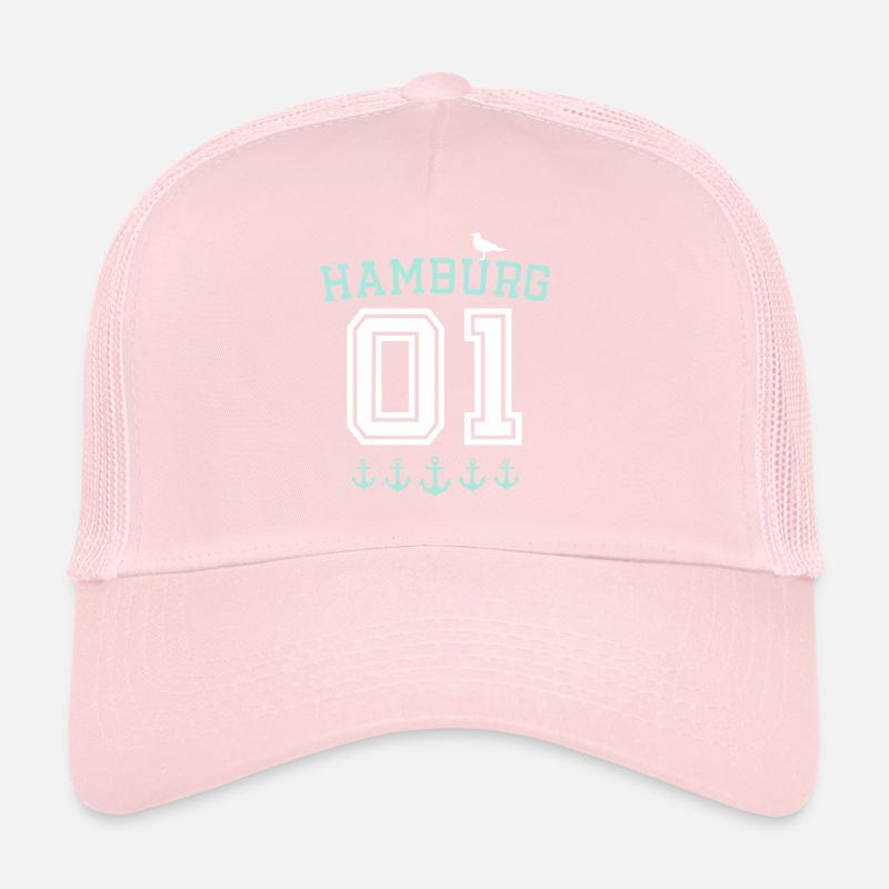 Spruch de Hambourg Casquette trucker 