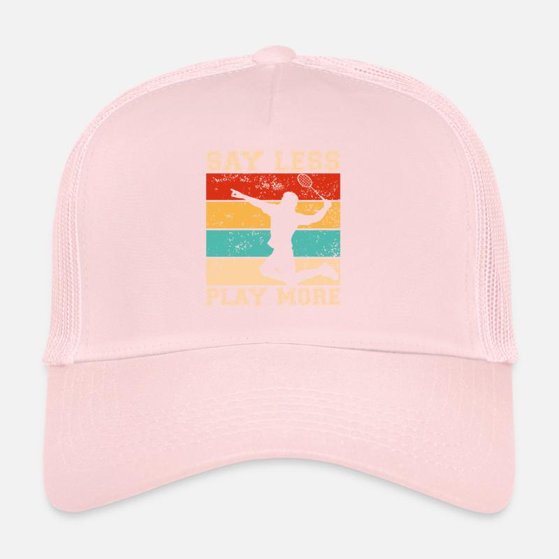 Parlez moins, jouez plus Casquette trucker 