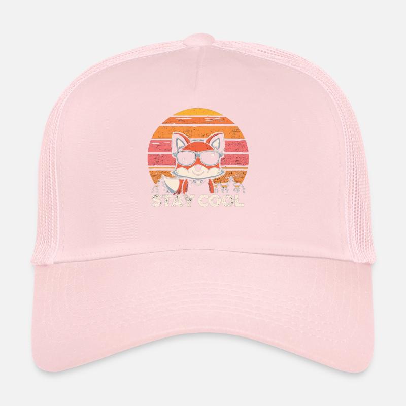 Chilling dans le style renard Casquette trucker 