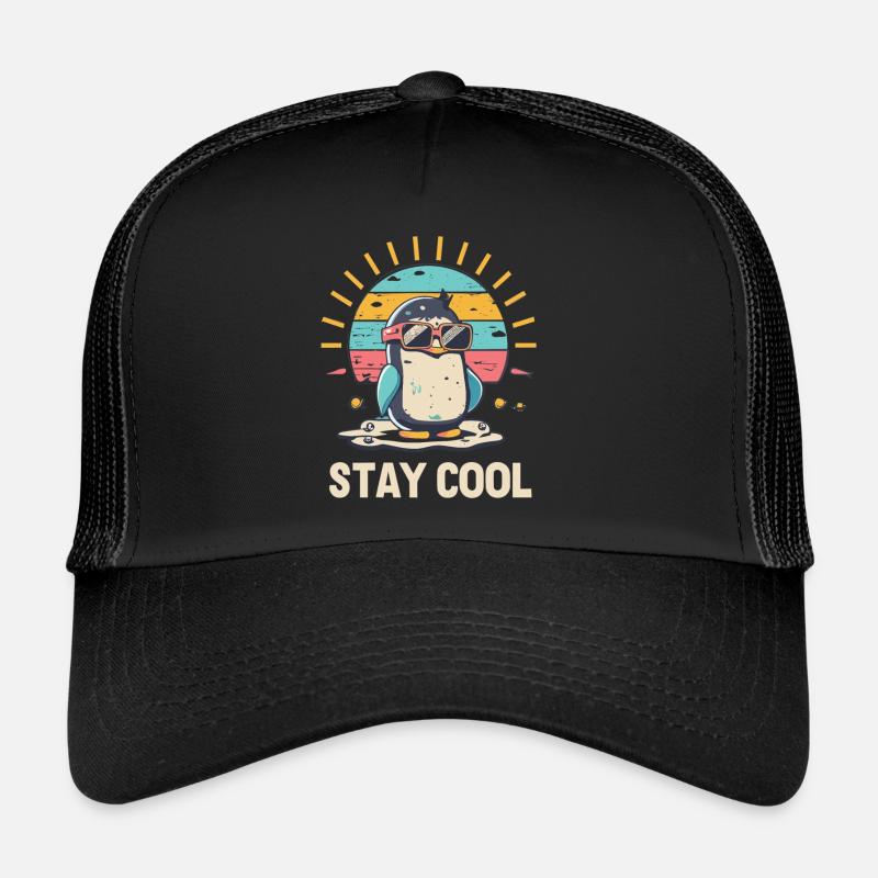 Chillen mit Stil: Pinguin-Edition Trucker Cap
