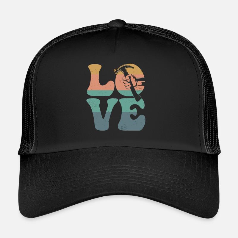 Charpentier menuisier menuisier Charpentier Casquette trucker 
