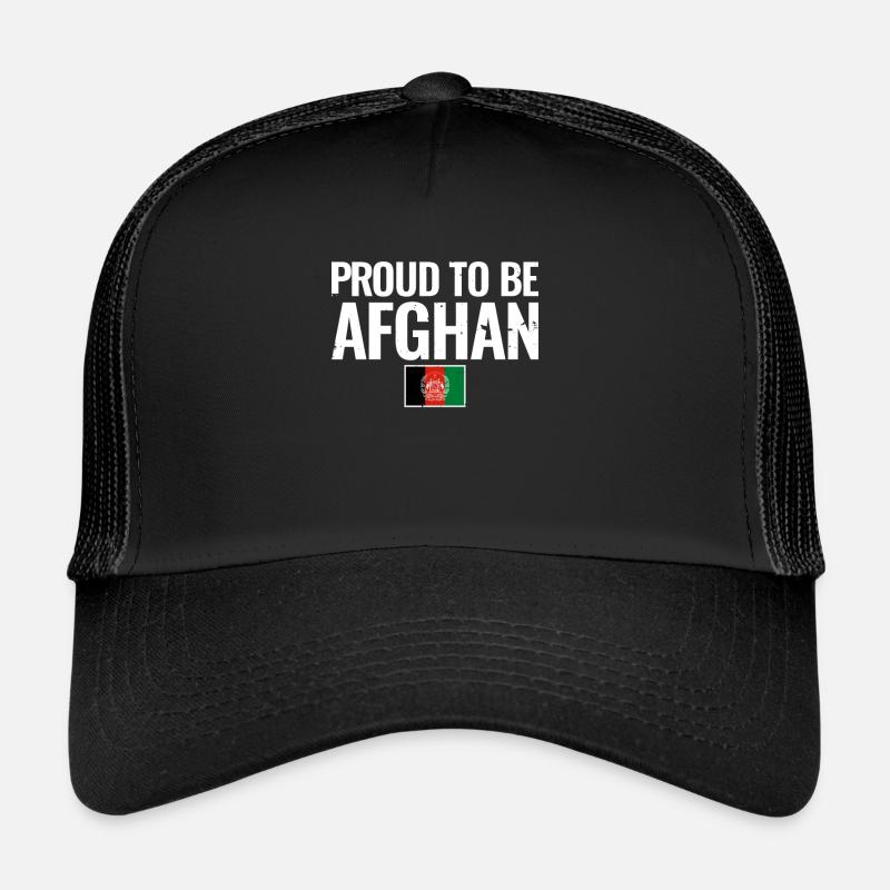 Fier d’être afghan drapeau afghan vintage Casquette trucker 