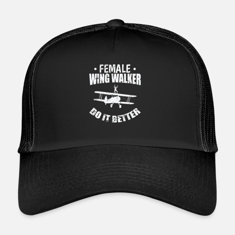 Female Wing Walker Do it Better Hobby Trucker Cap
