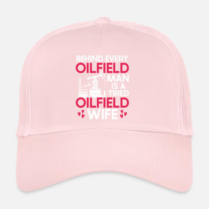 Ölfeldarbeiter Rig Roughneck Ölfeldfrau Trucker Cap