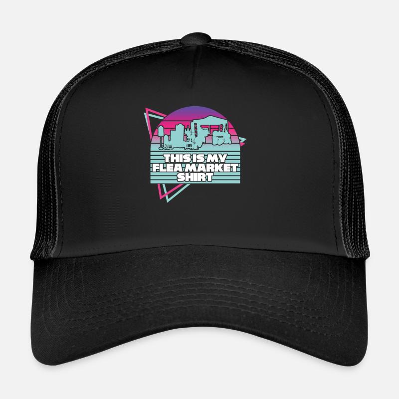 Marché aux puces Marché aux puces Marché aux puces Casquette trucker 