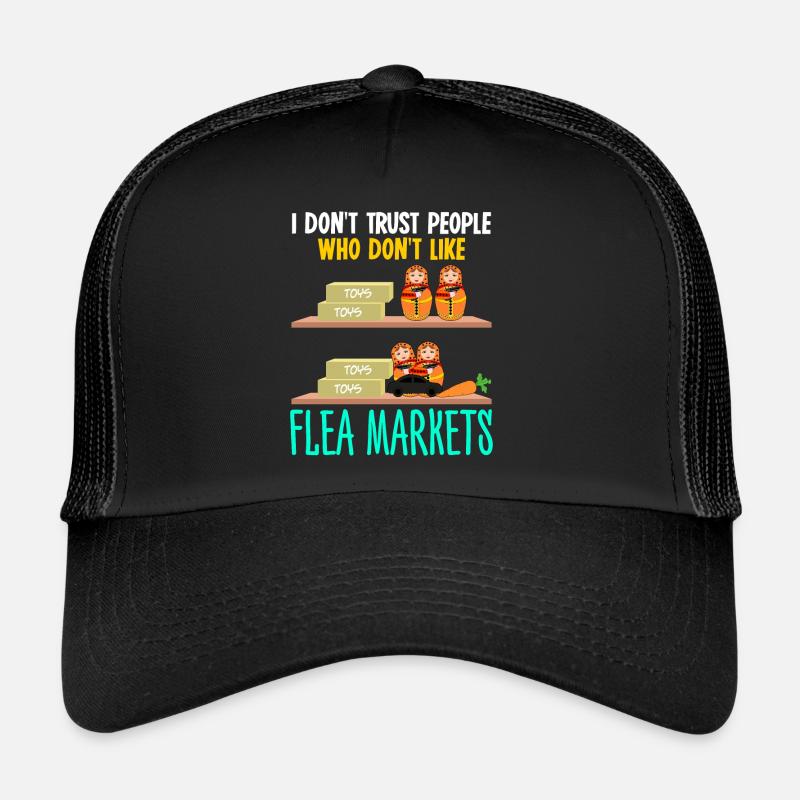 Marché aux puces, marché aux puces, marché aux puces Casquette trucker 