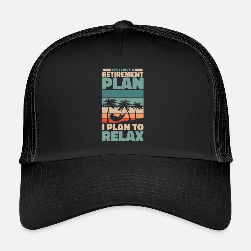 Pensioner Pension Funny Trucker Cap