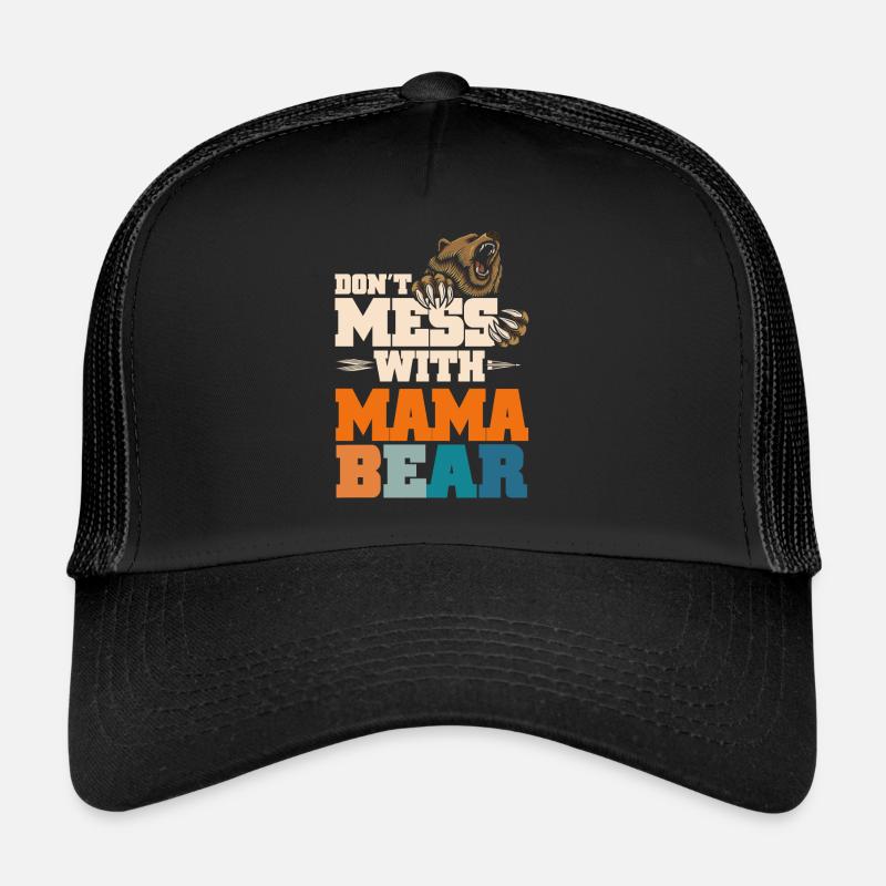 Ne plaisante pas avec Mama Bear Casquette trucker 