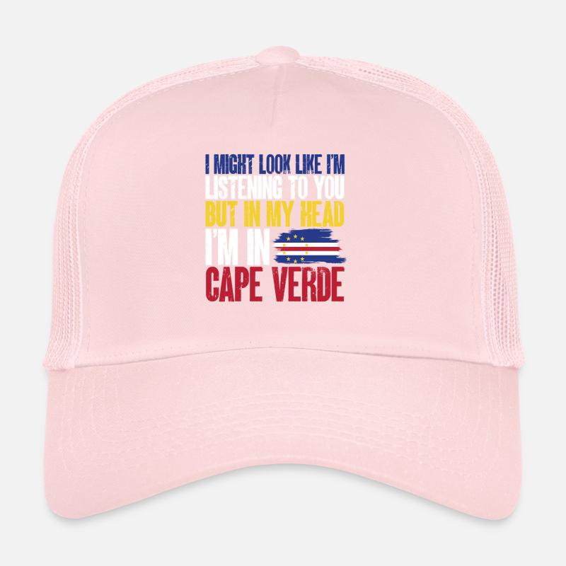Drapeau du Cap-Vert Drapeau du Cap-Vert Casquette trucker 