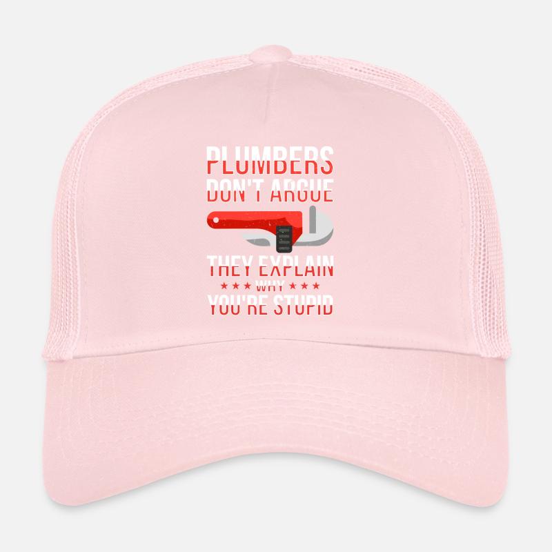 Sanitär Abfluss Chirurg Job Beruf Trucker Cap