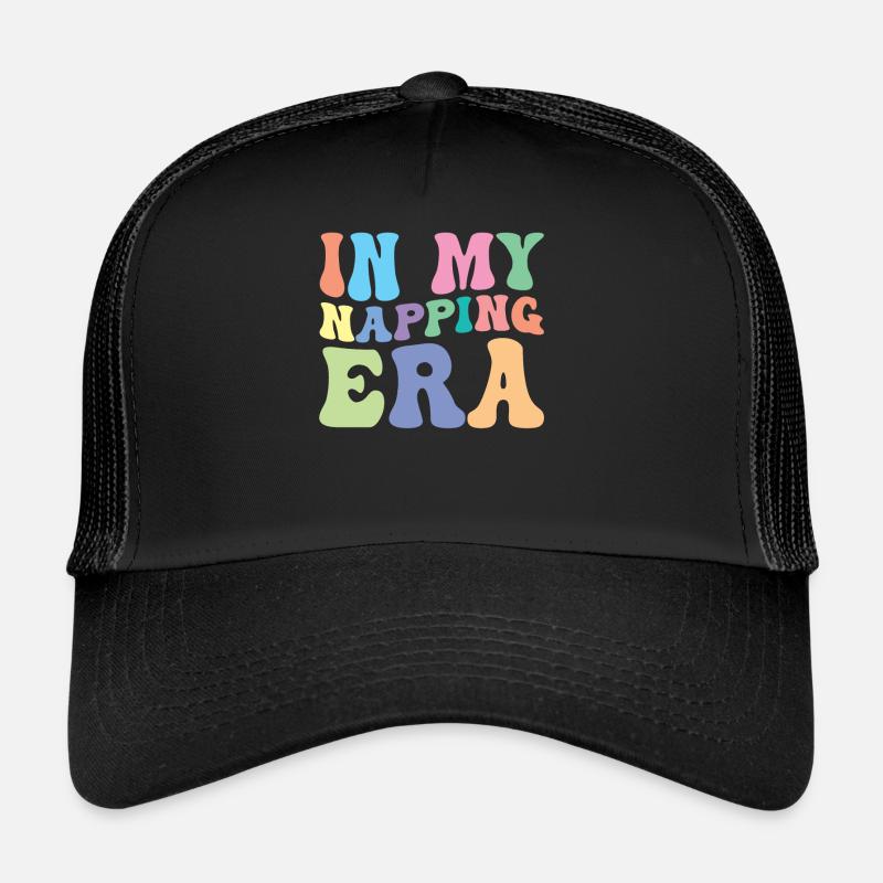 Schlafen Nickerchen Retro Groovy Trucker Cap