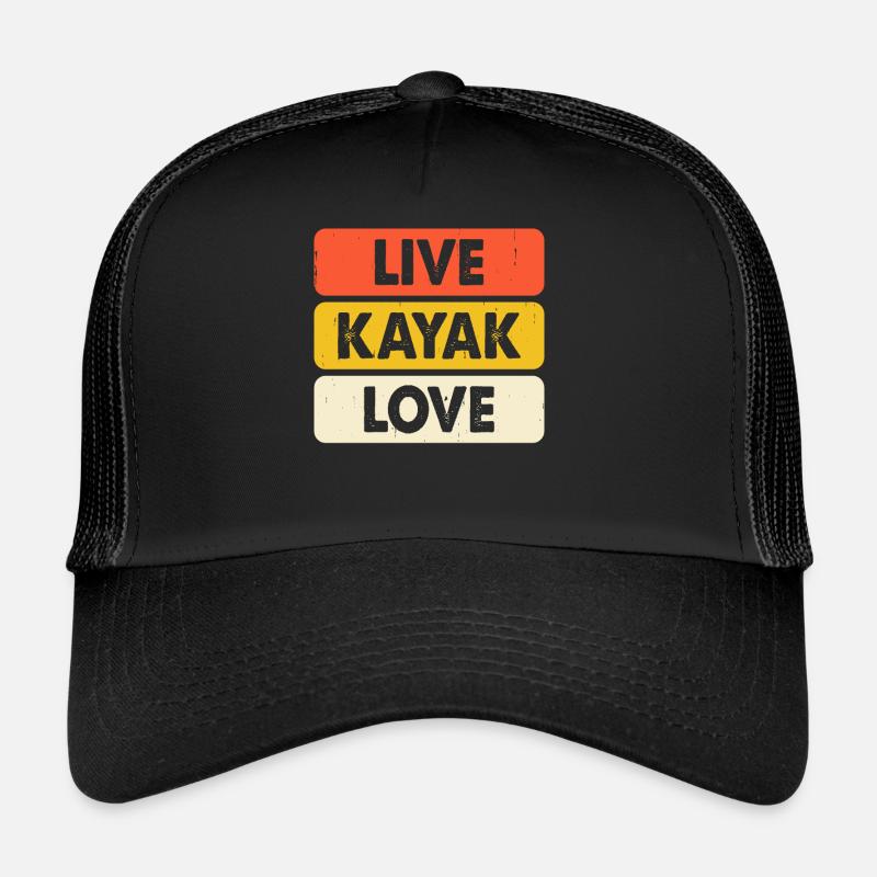 Kayak Kayaker Kayaker Trucker Cap