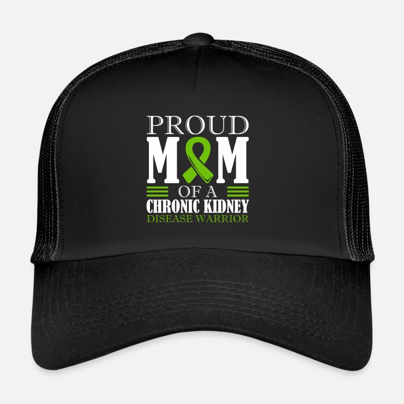 Fière maman d’un guerrier atteint de maladies chroniques Casquette trucker 