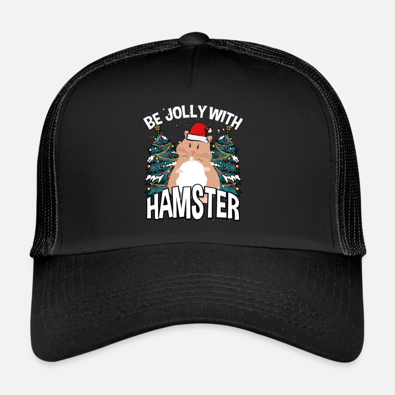 Soyez joyeux avec les hamsters Casquette trucker 