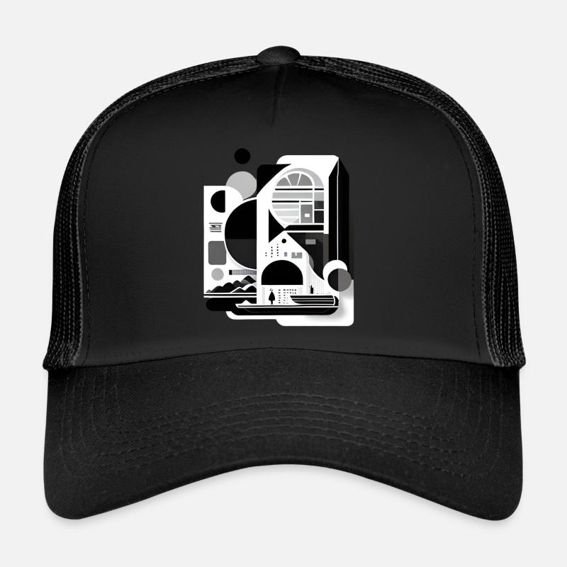 Collage Style Japon Casquette trucker 