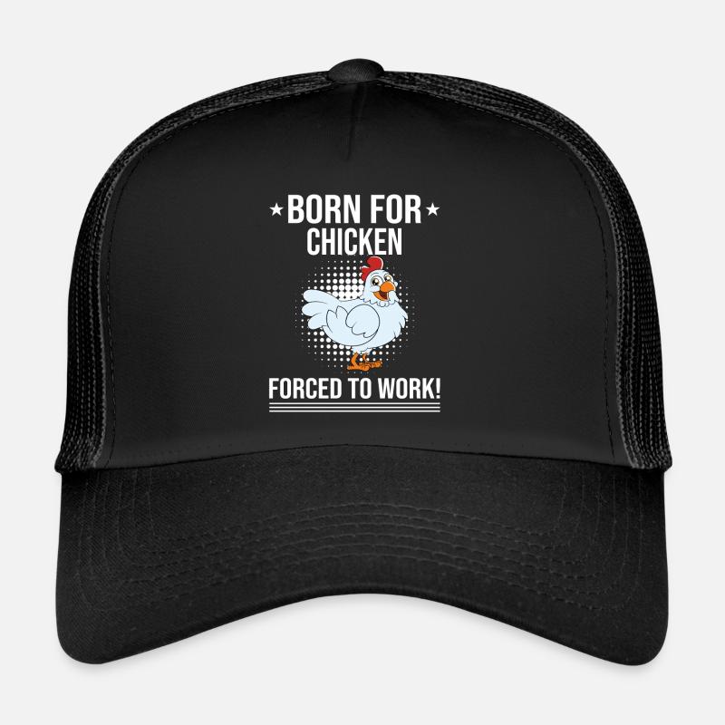 Funny Chicken Saying Chicken Trucker Cap