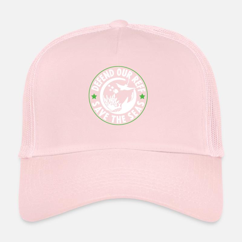 save the sea Trucker Cap