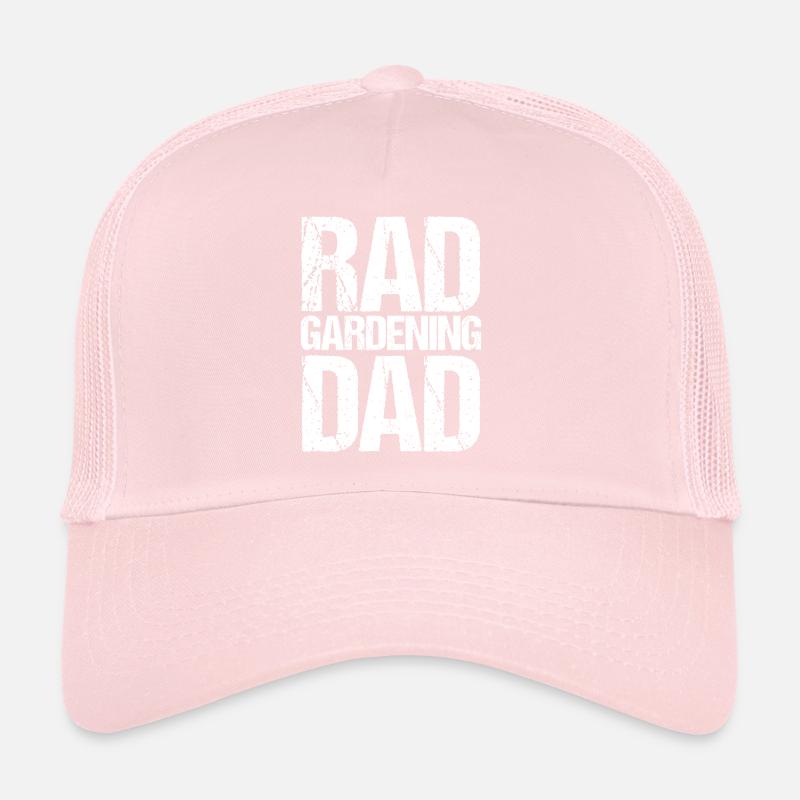 Herren Lustig Rad Gartenarbeit Papa Trucker Cap