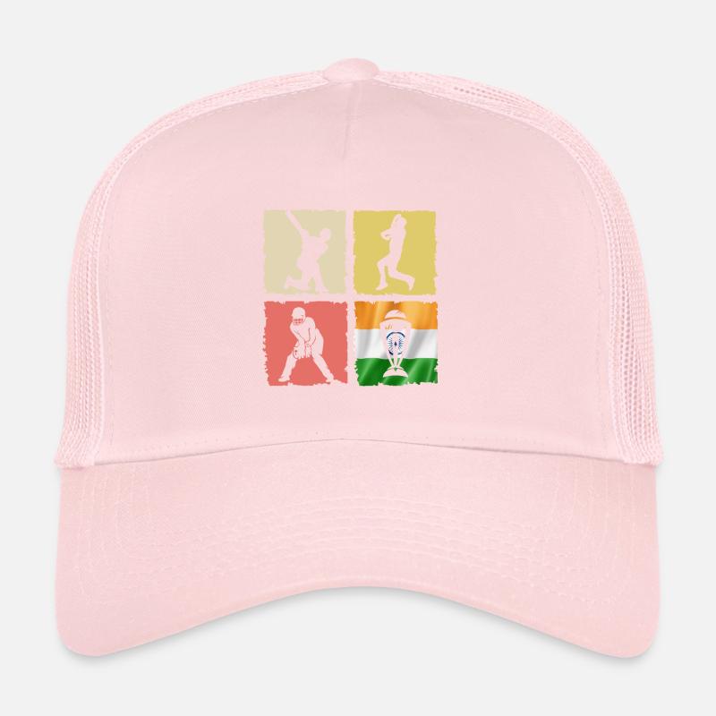 India India Cricket Support India Cricket for Trucker Cap