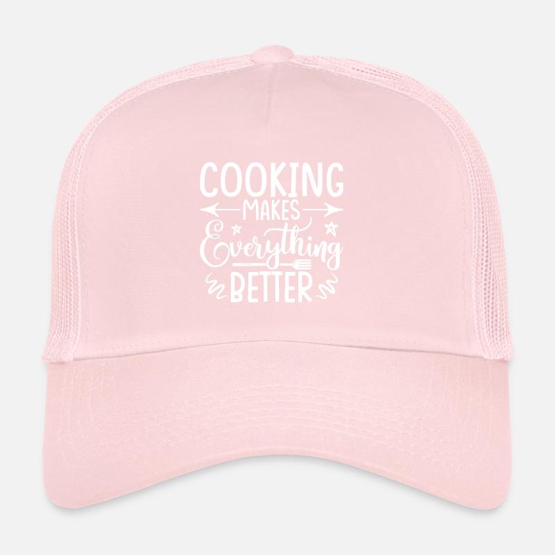 Cuisiner rend tout meilleur Casquette trucker 