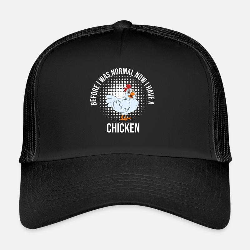 Funny Chicken Saying Chicken Trucker Cap