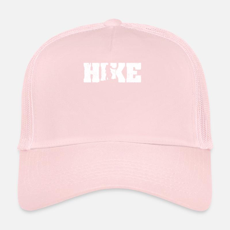 Cool Distressed Hiking Fun Hike Trucker Cap