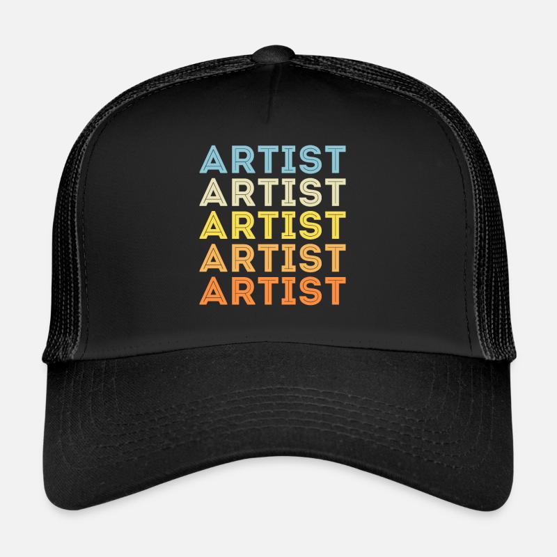 Artist - Trucker Cap - black/black