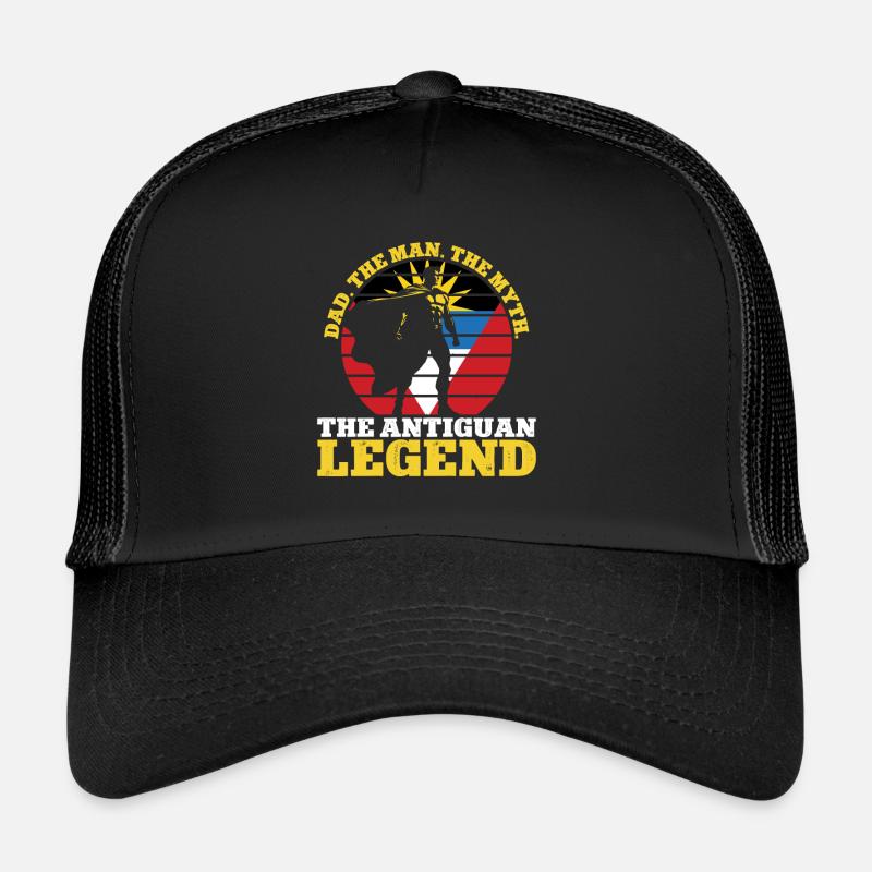 Drapeau d’Antigua-et-Barbuda Casquette trucker 