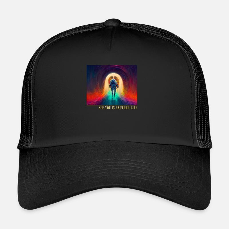 Rendez-vous dans un autre vaisseau spatial de vie Taikonaut Casquette trucker 