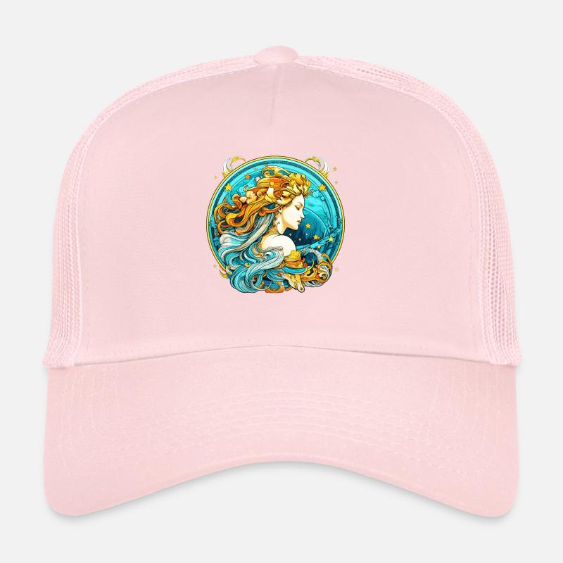 Wassermann Astrologie Sternzeichen Design - Cool Aquarius Trucker Cap