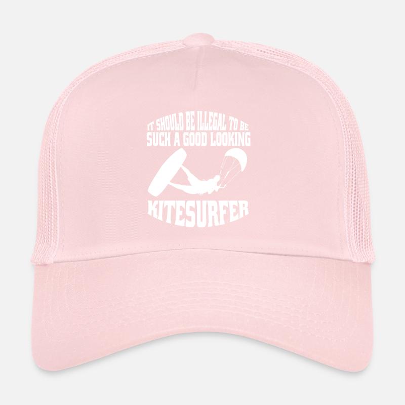 Kitesurfer Planche à voile Kitesurf Windsurfer Casquette trucker 