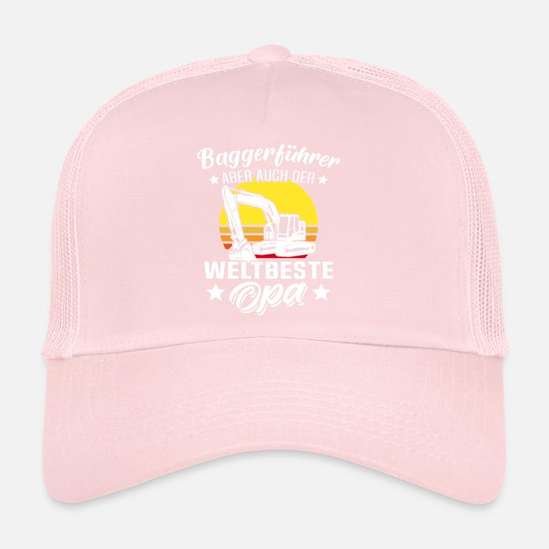 Baggerfahrer Opa Baggerführer Trucker Cap