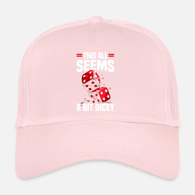 Jeu de stratégie de société de backgammon jeu de dés Casquette trucker 