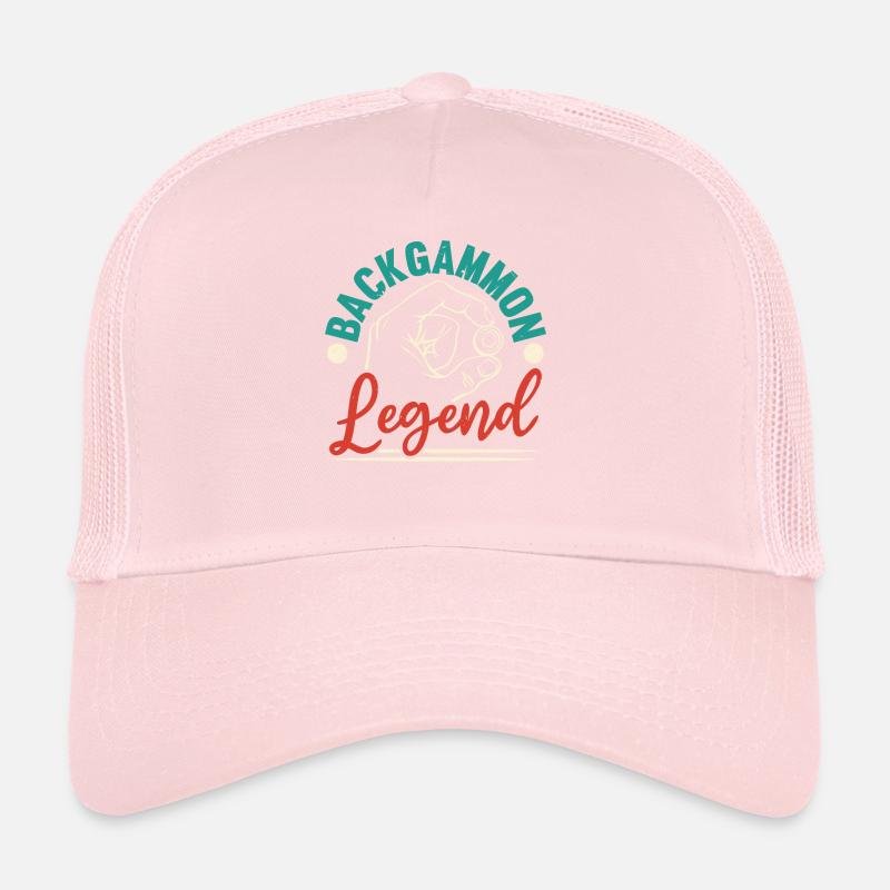 Jeu de stratégie de société de backgammon jeu de dés Casquette trucker 