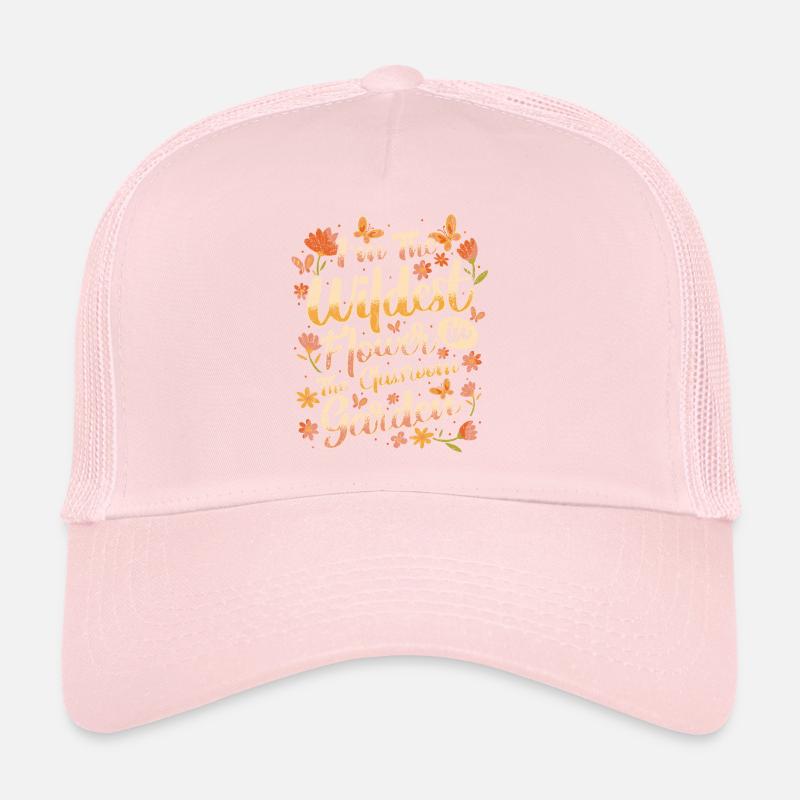 L’enseignant Fleur la plus sauvage de la salle de classe Casquette trucker 