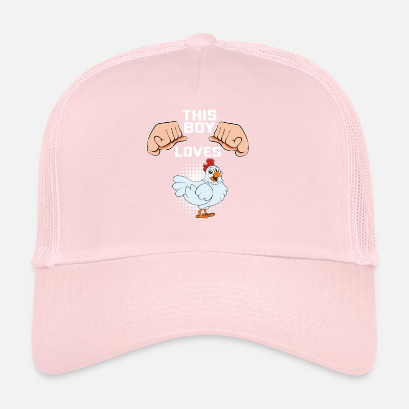 Drôle de poulet disant poulet Casquette trucker 