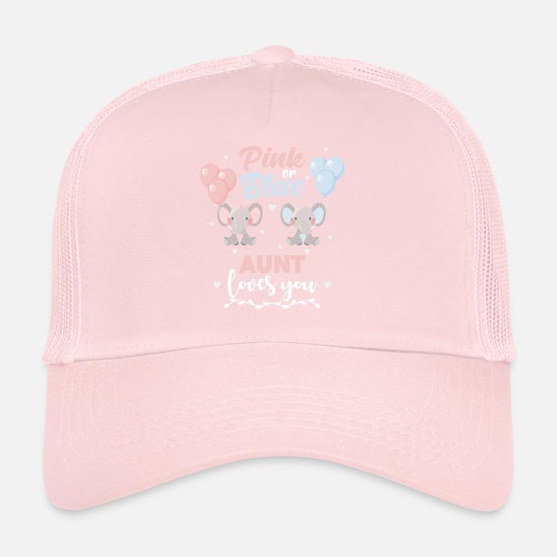 Rosa oder blaue Tante Elefant Trucker Cap